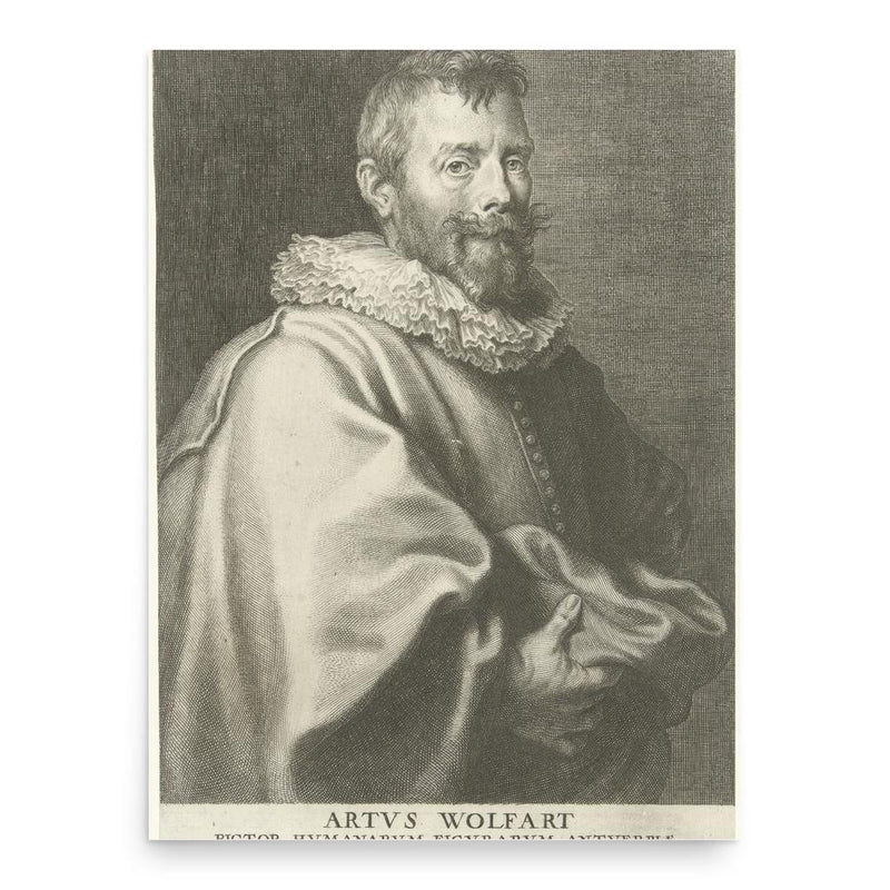 Artus Wolffort poster print, in size 18x24 inches.