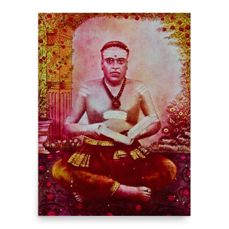 Arumuka Navalar poster print, in size 18x24 inches.