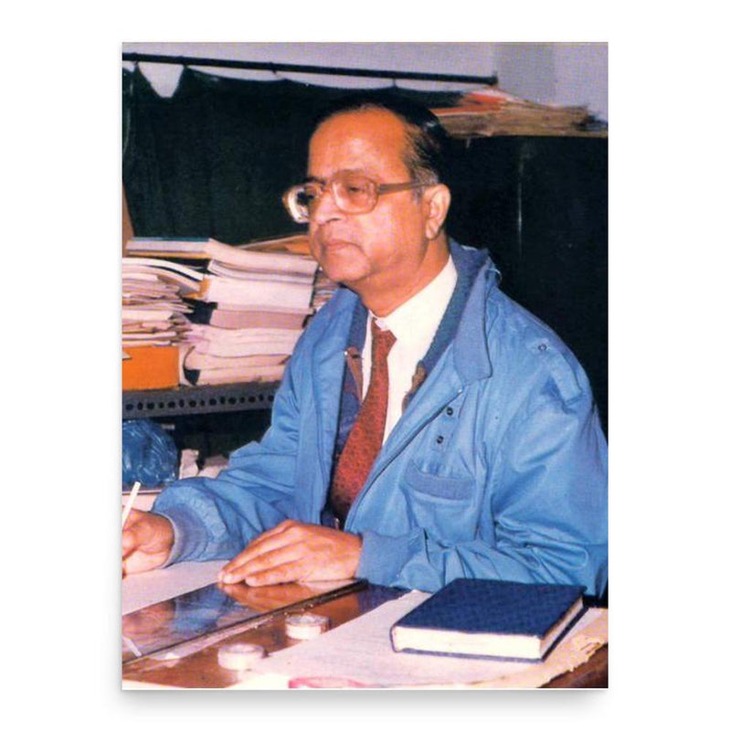 Arun Kumar Biswas poster print, in size 18x24 inches.