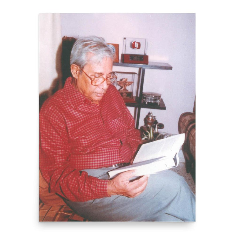 Arun Sarma poster print, in size 18x24 inches.