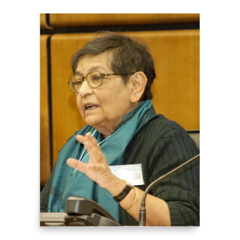 Arundhati Ghose poster print, in size 18x24 inches.