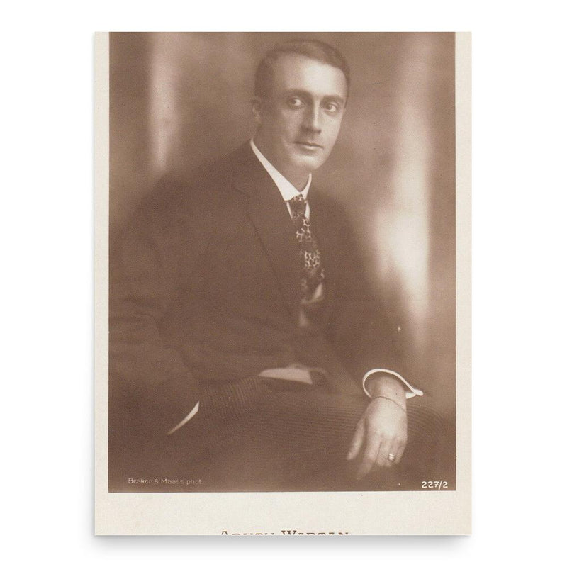 Aruth Wartan poster print, in size 18x24 inches.