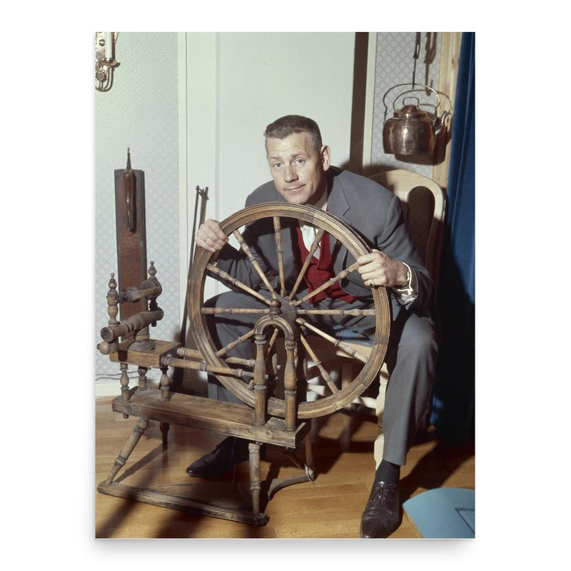 Arve Opsahl poster print, in size 18x24 inches.