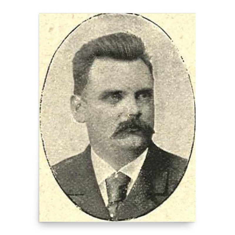 Arvid Afzelius poster print, in size 18x24 inches.