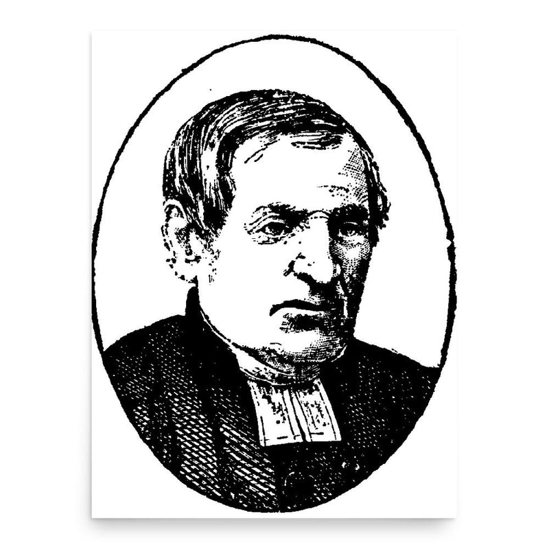 Arvid August Afzelius poster print, in size 18x24 inches.