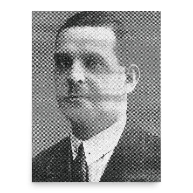 Arvid Kubbel poster print, in size 18x24 inches.