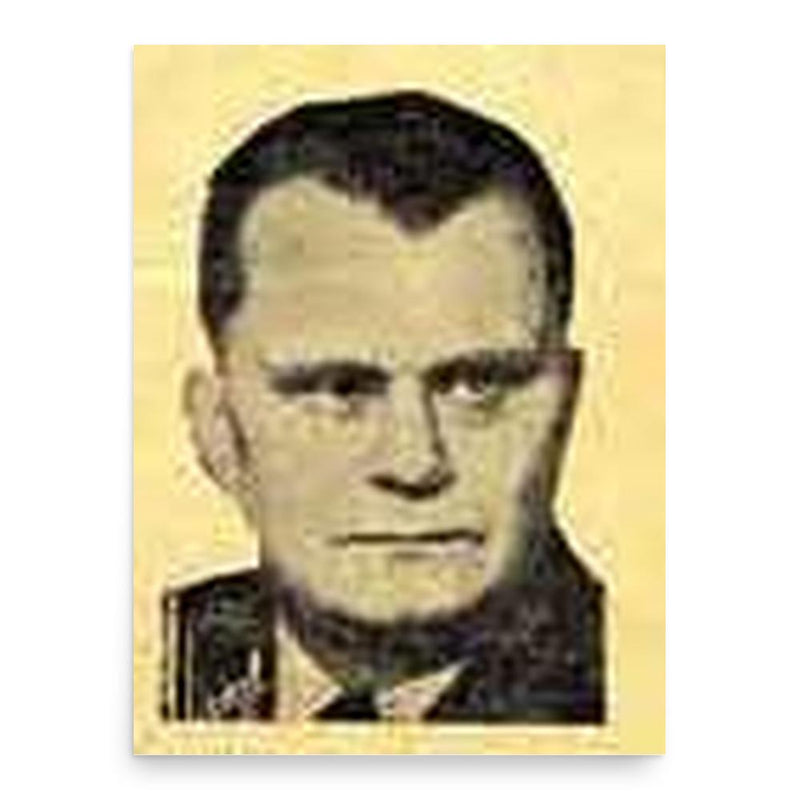 Arvid Olsson poster print, in size 18x24 inches.