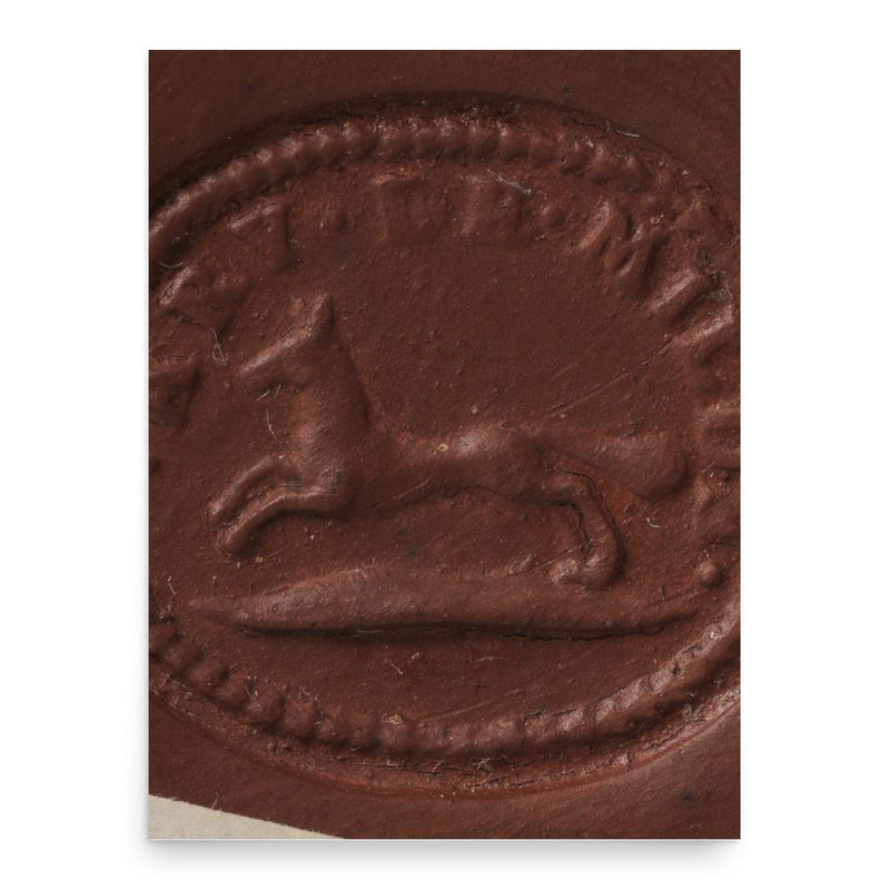 Ary de Milde poster print, in size 18x24 inches.