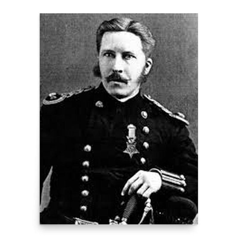 Asa Bird Gardiner poster print, in size 18x24 inches.