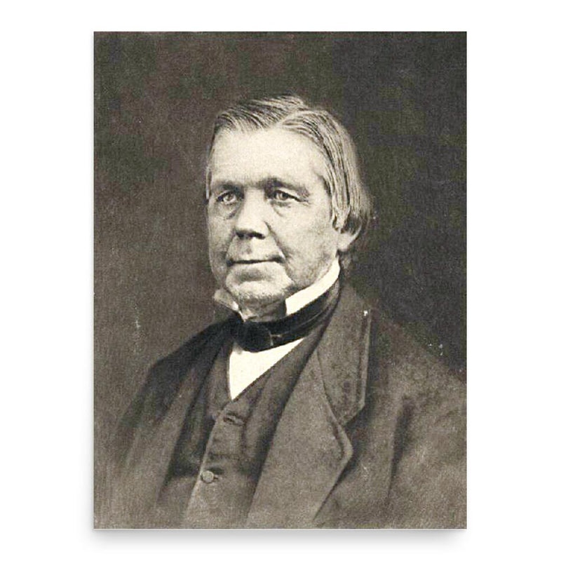 Asa Fitch poster print, in size 18x24 inches.