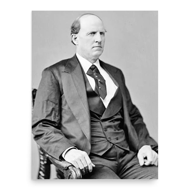 Asa Hodges poster print, in size 18x24 inches.