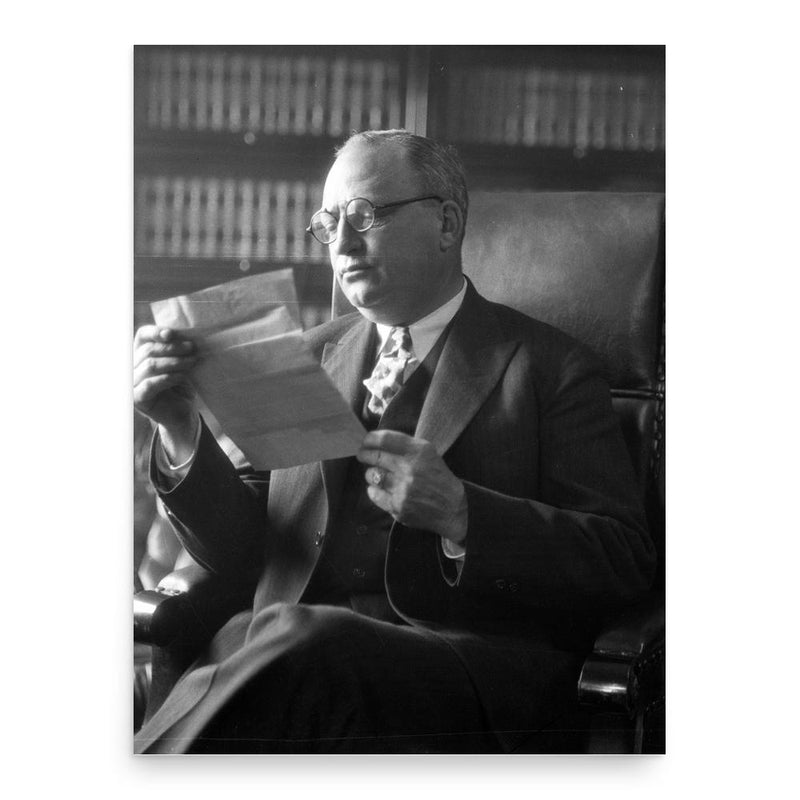 Asa Keyes poster print, in size 18x24 inches.