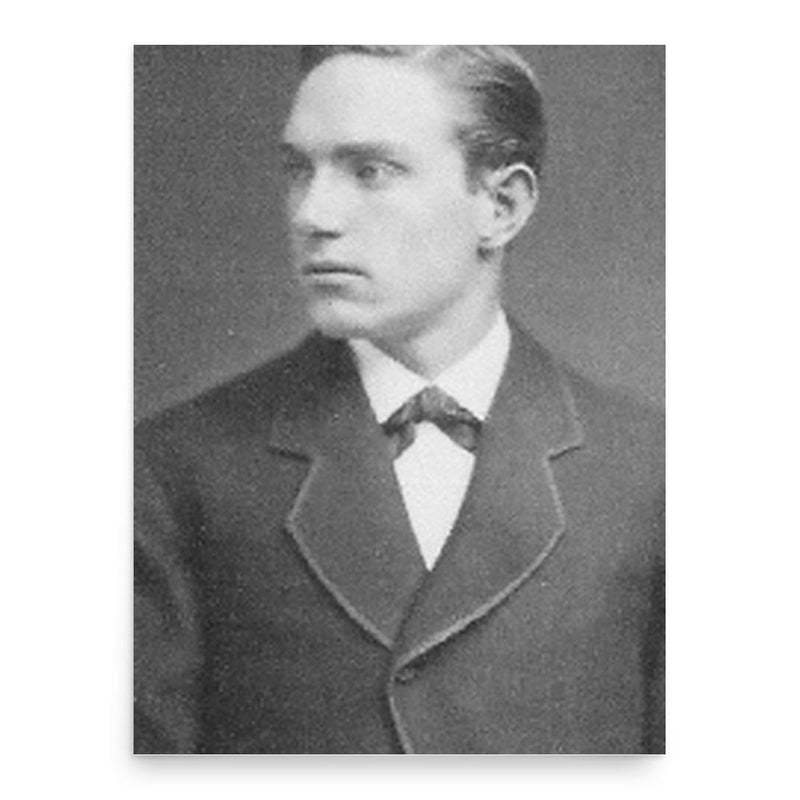 Asa Stratton poster print, in size 18x24 inches.