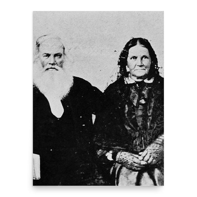 Asa Thurston poster print, in size 18x24 inches.