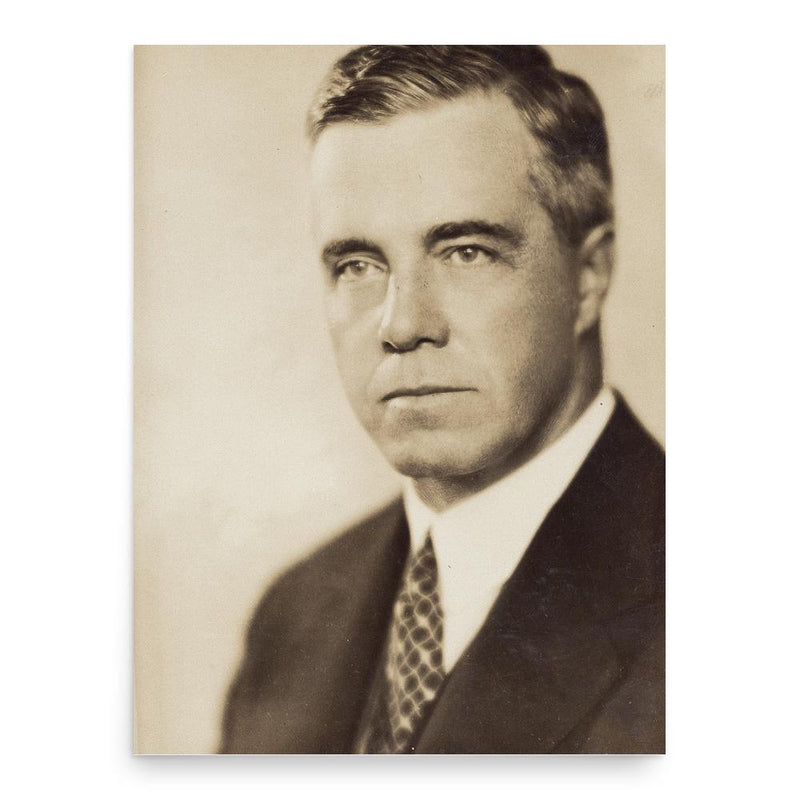 Asa White Kenney Billings poster print, in size 18x24 inches.