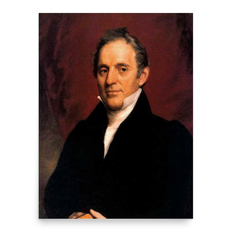 Asahel Nettleton poster print, in size 18x24 inches.