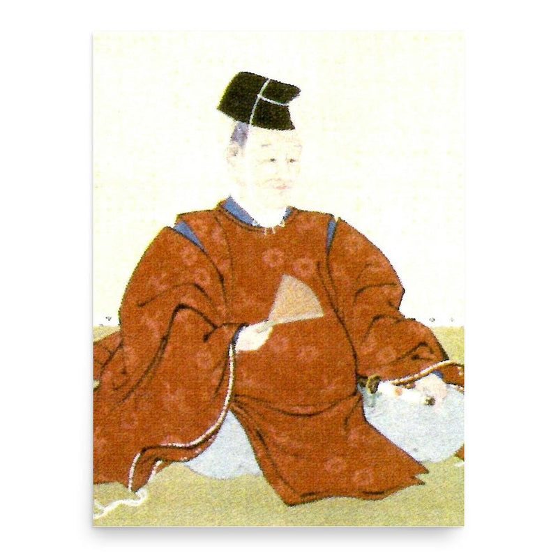 Asano Naganao poster print, in size 18x24 inches.