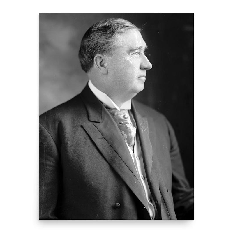 Asbury Latimer poster print, in size 18x24 inches.