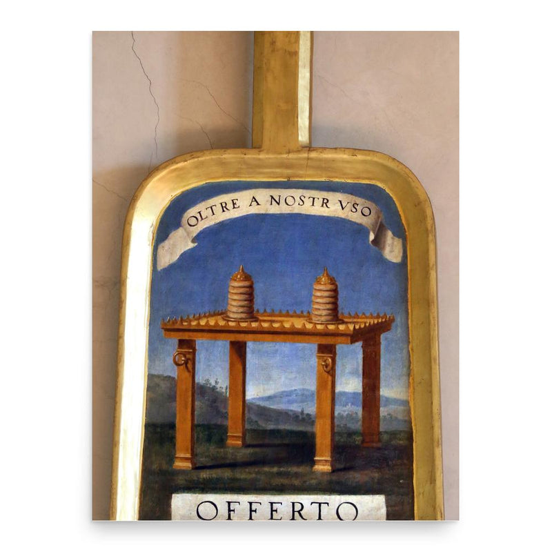 Ascanio II Piccolomini poster print, in size 18x24 inches.