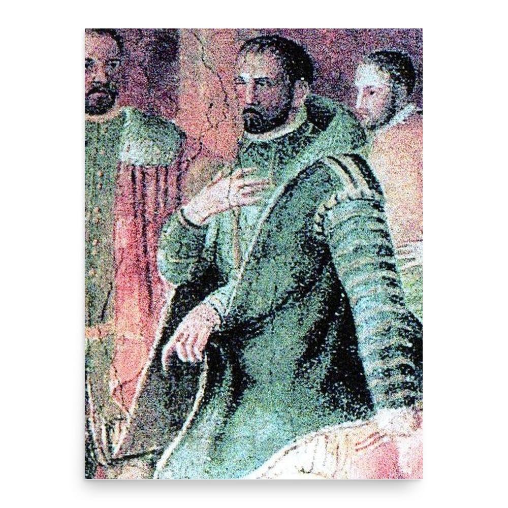 Ascanio della Corgna poster print, in size 18x24 inches.