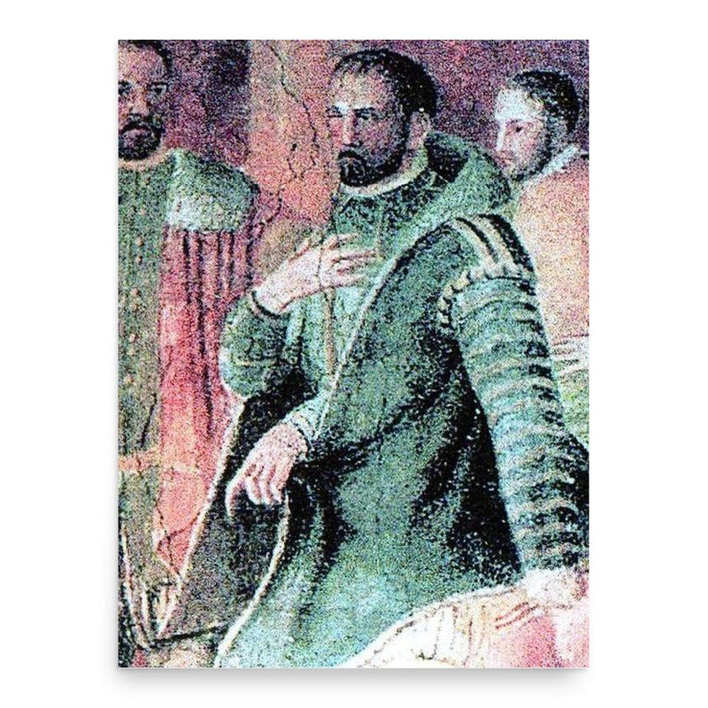 Ascanio della Corgna poster print, in size 18x24 inches.