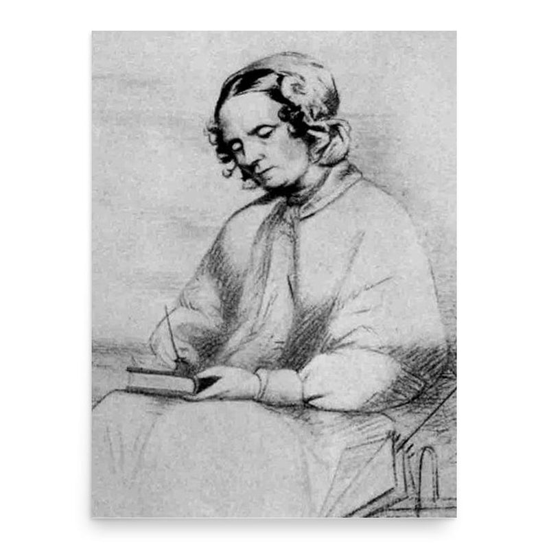 Asenath Nicholson poster print, in size 18x24 inches.