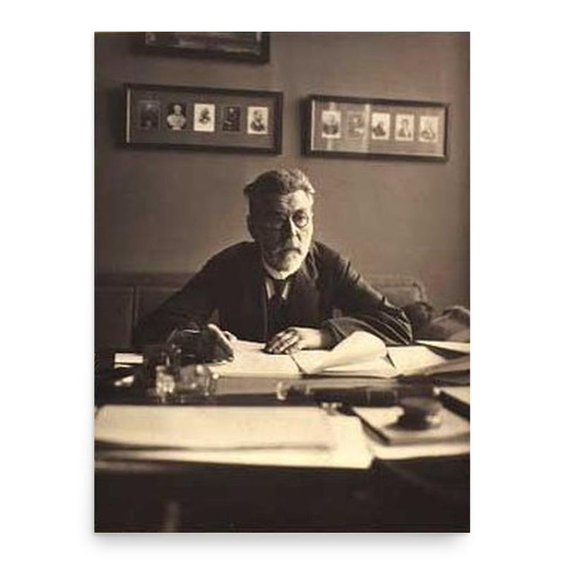 Asger Ostenfeld poster print, in size 18x24 inches.