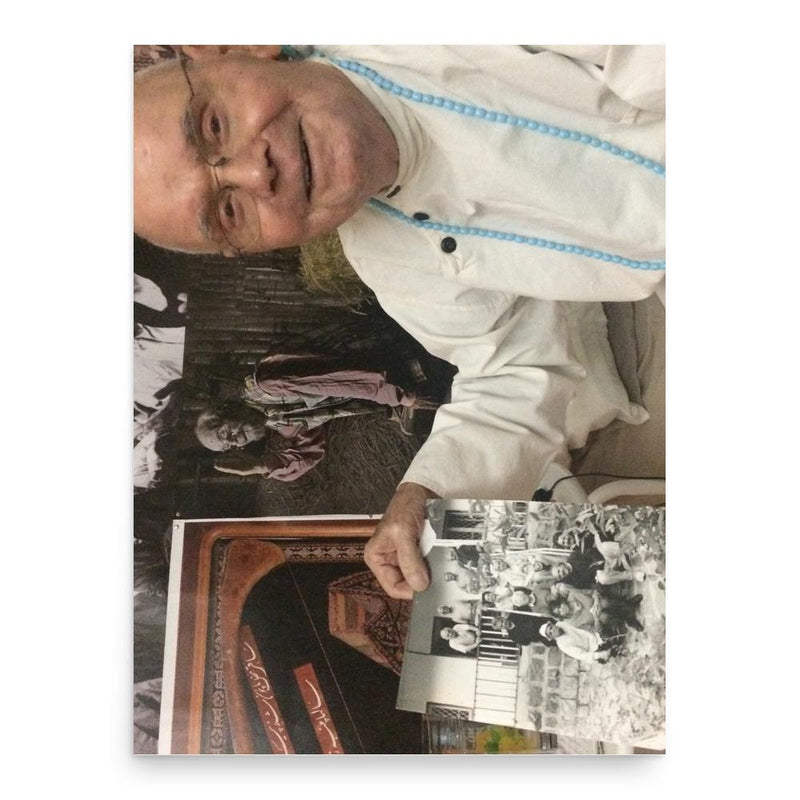 Asghar Bichareh poster print, in size 18x24 inches.