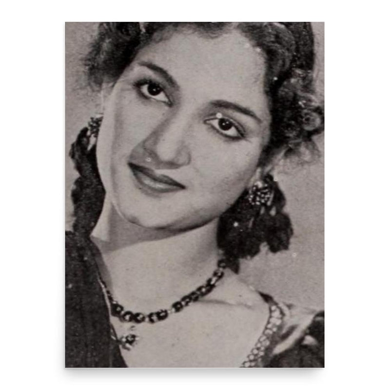 Asha Posley poster print, in size 18x24 inches.