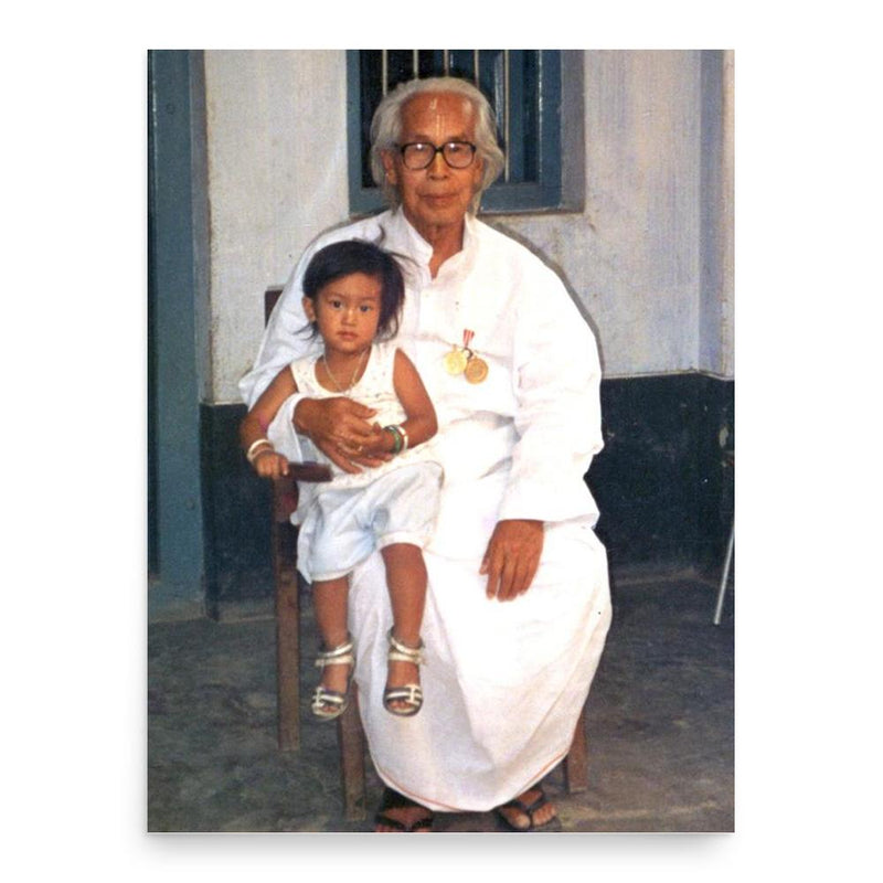 Ashangbam Minaketan Singh poster print, in size 18x24 inches.