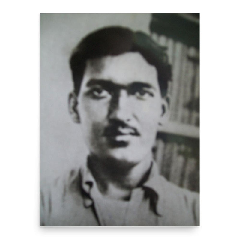 Ashfaqulla Khan poster print, in size 18x24 inches.