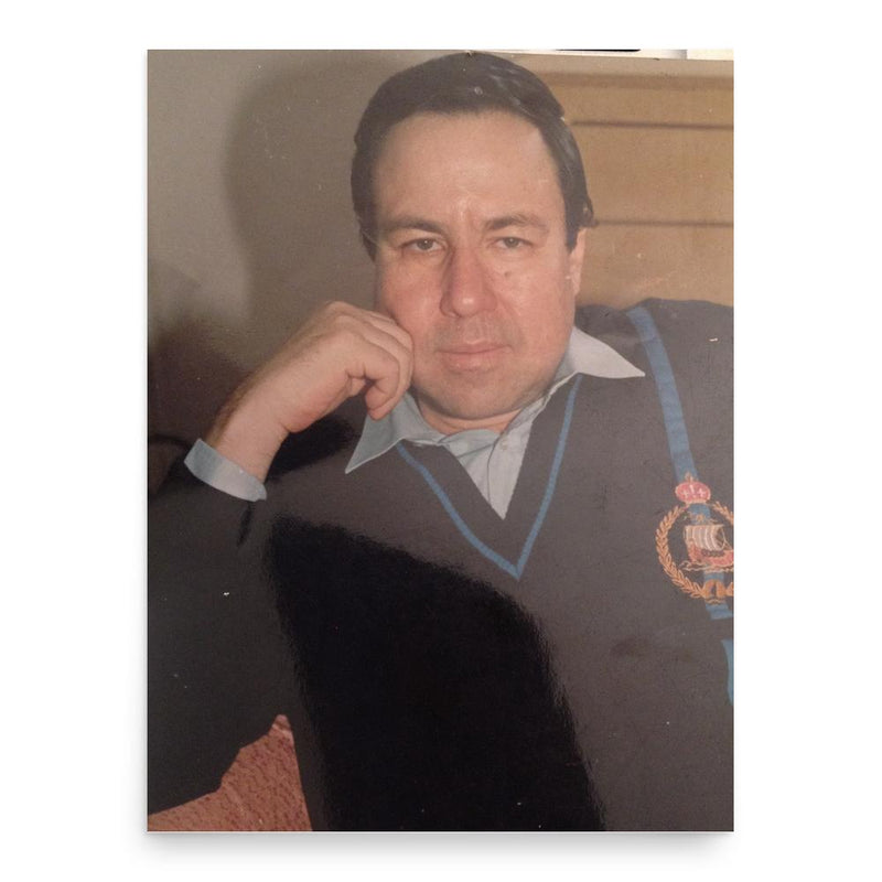 Ashraf Fahmy poster print, in size 18x24 inches.