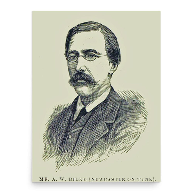 Ashton Wentworth Dilke poster print, in size 18x24 inches.