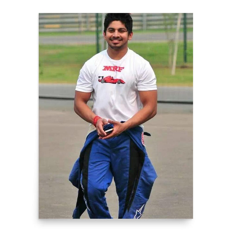 Ashwin Sundar poster print, in size 18x24 inches.