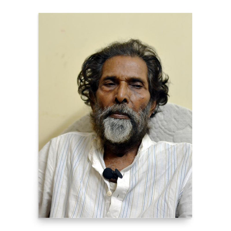 Asim Basu poster print, in size 18x24 inches.