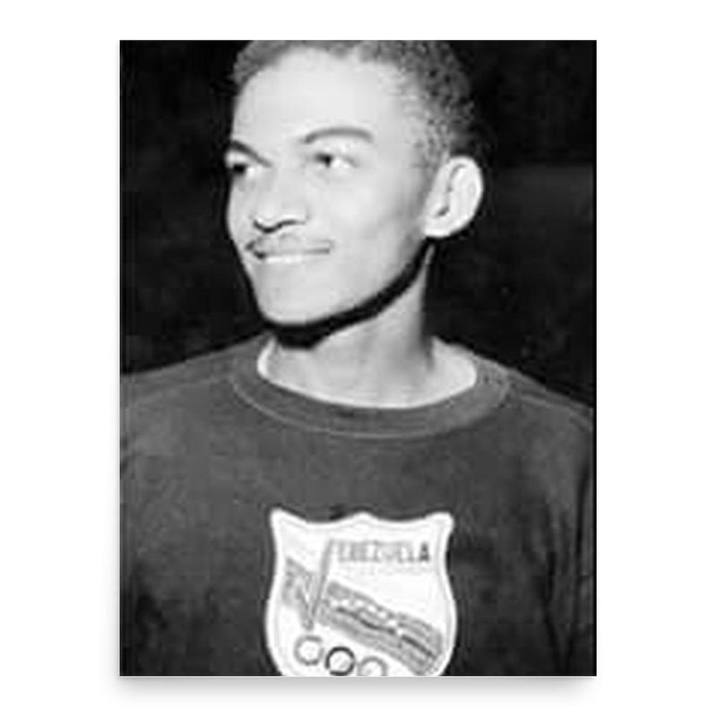 Asnoldo Devonish poster print, in size 18x24 inches.