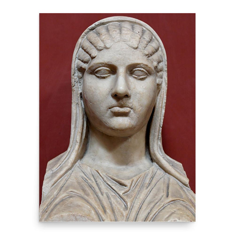 Aspasia poster print, in size 18x24 inches.