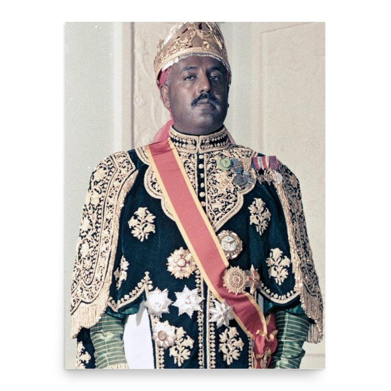 Asrate Kassa poster print, in size 18x24 inches.