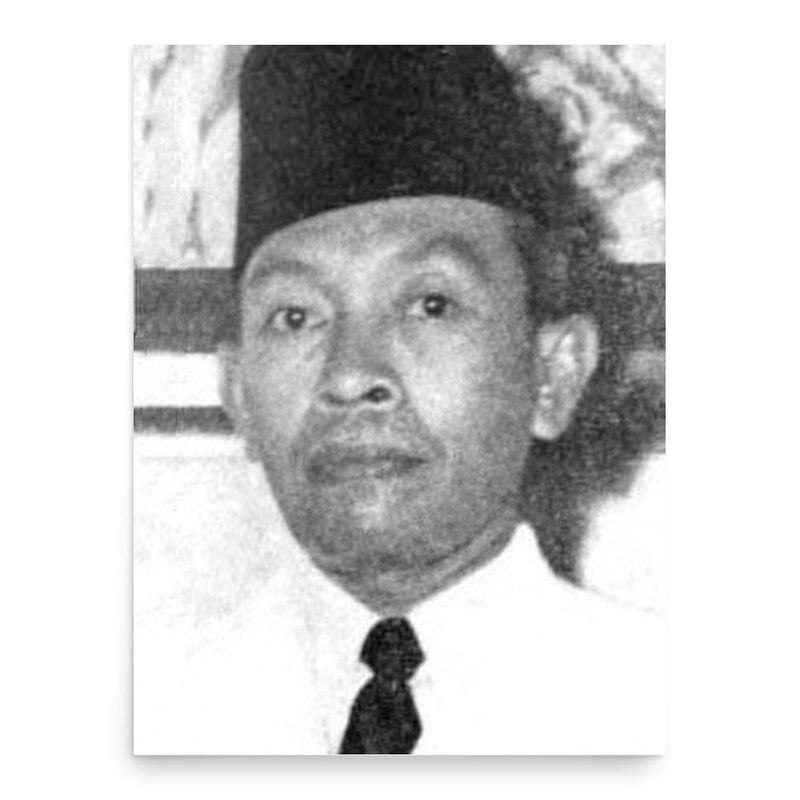 Assaat poster print, in size 18x24 inches.