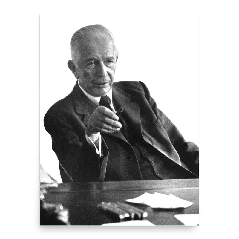 Assar Gabrielsson poster print, in size 18x24 inches.