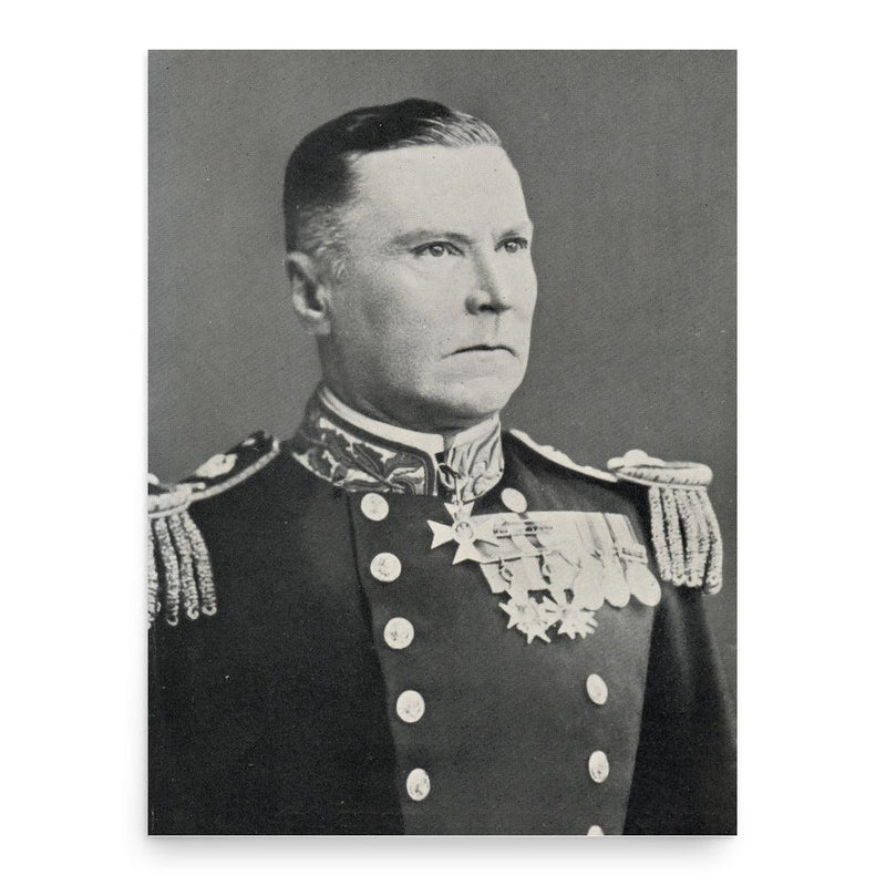 Assheton Curzon-Howe poster print, in size 18x24 inches.