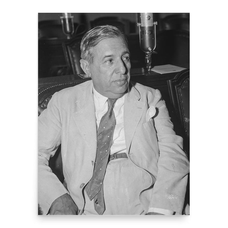 Assis Chateaubriand poster print, in size 18x24 inches.