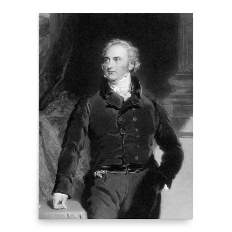 Astley Cooper poster print, in size 18x24 inches.