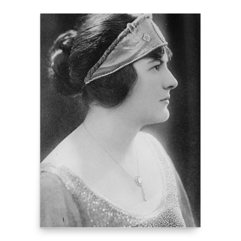 Astra Desmond poster print, in size 18x24 inches.