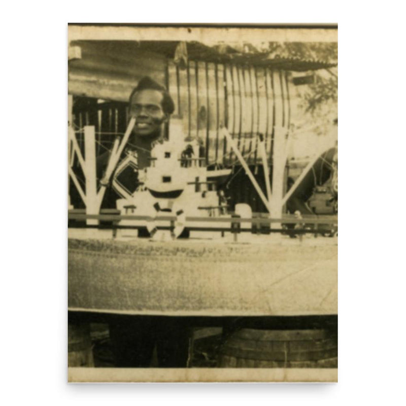 Ataa Oko poster print, in size 18x24 inches.