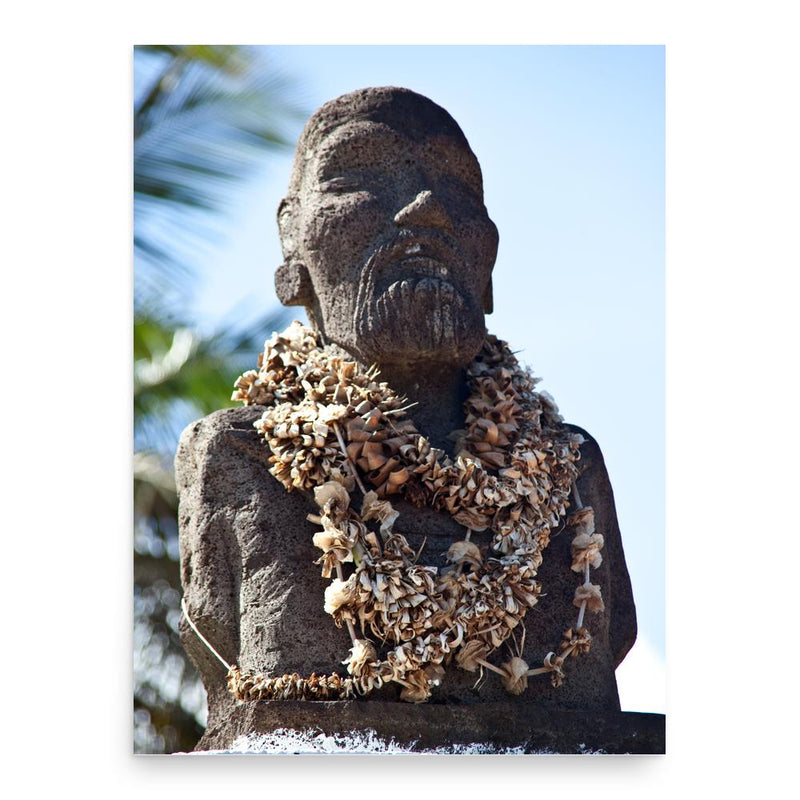 Atamu Tekena poster print, in size 18x24 inches.