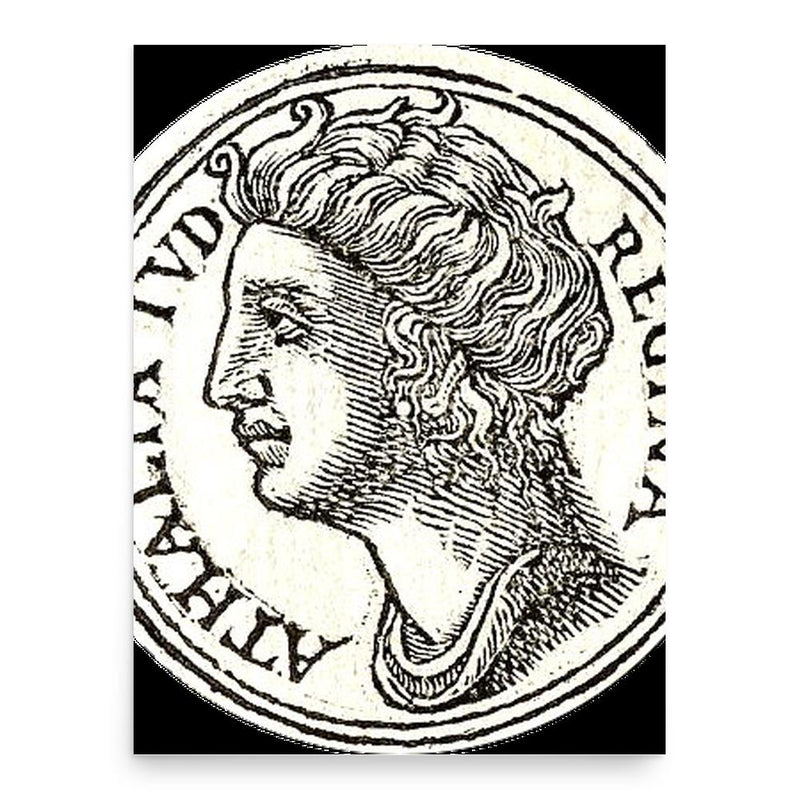 Athaliah poster print, in size 18x24 inches.