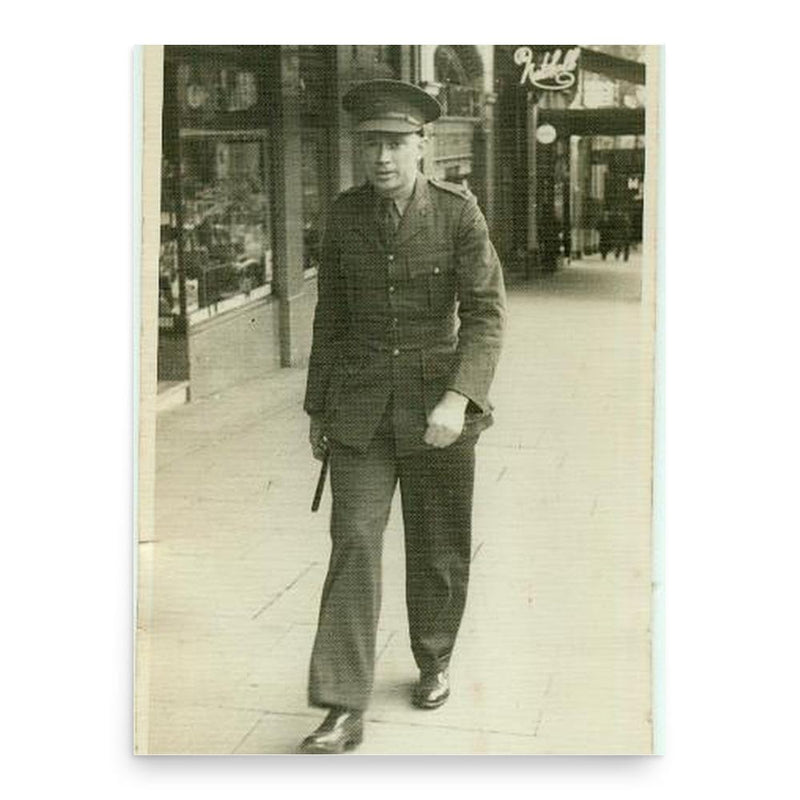 Athanasius Treweek poster print, in size 18x24 inches.