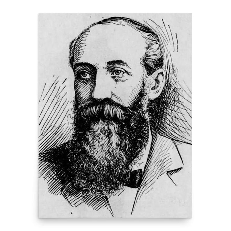 Athelston Gaston poster print, in size 18x24 inches.