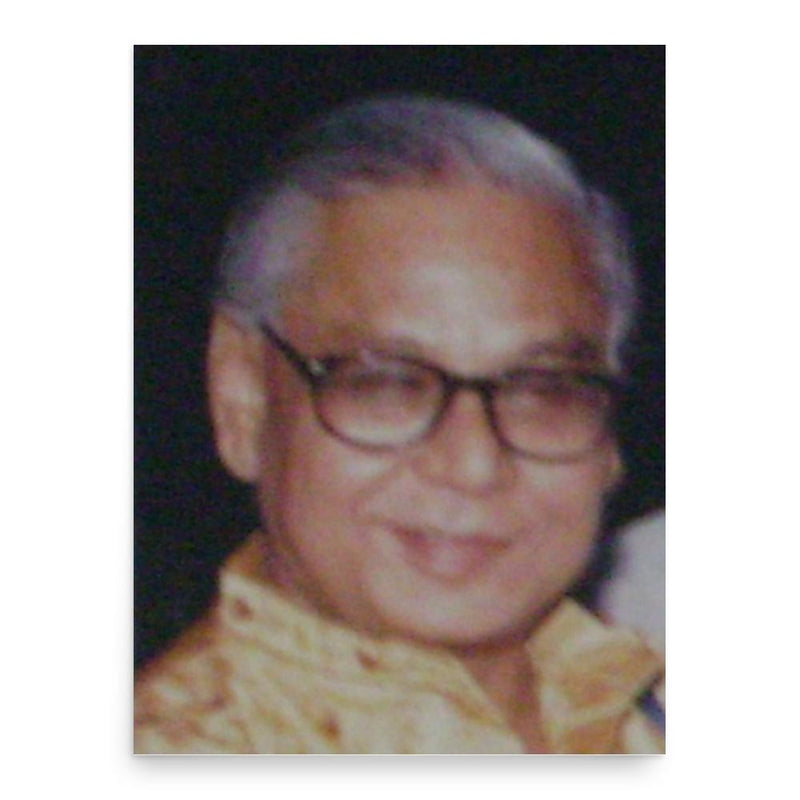 Atish Chandra Sinha poster print, in size 18x24 inches.